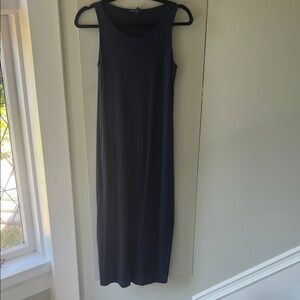 Eileen Fisher Navy maxi dress size xs